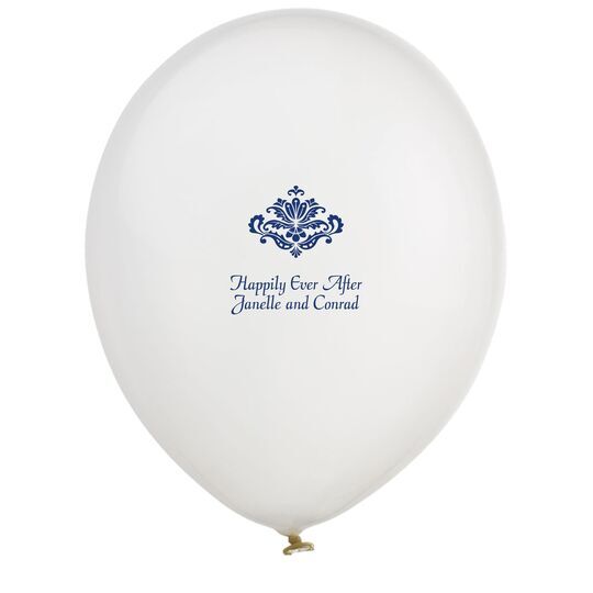 Simply Ornate Scroll Latex Balloons